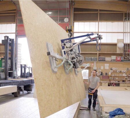 Palonnier à ventouses pour panneaux bois Palonnier à ventouses pour panneaux bois